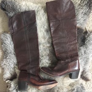 Frye Taylor Over the Knee Leather Boots